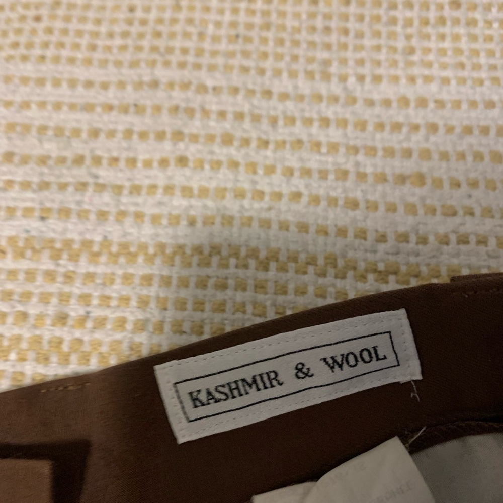 Burberry. Authentic. Wool and cashmere trousers. Size 10 - Picture 7 of 12